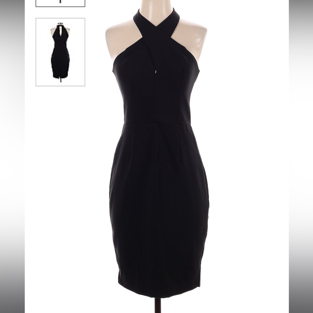SHILLA midi crossover dress